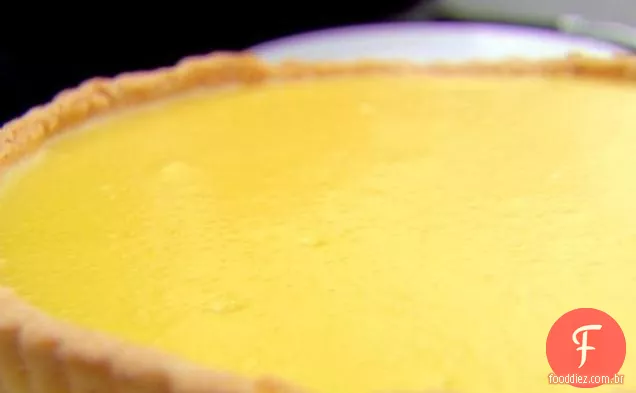 Torta De Coalhada De Limão