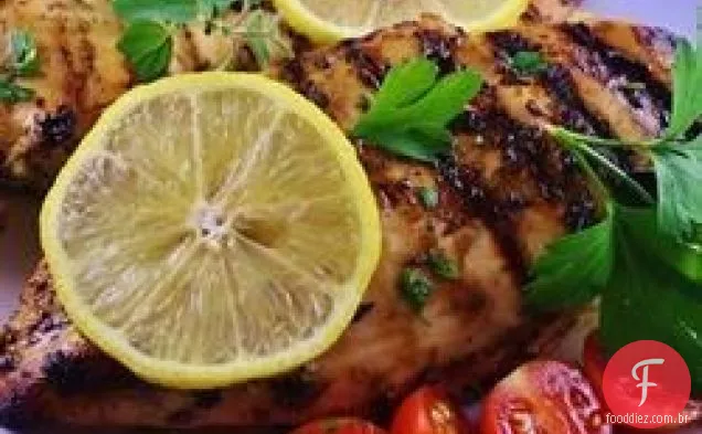 Orégano-Frango Com Limão