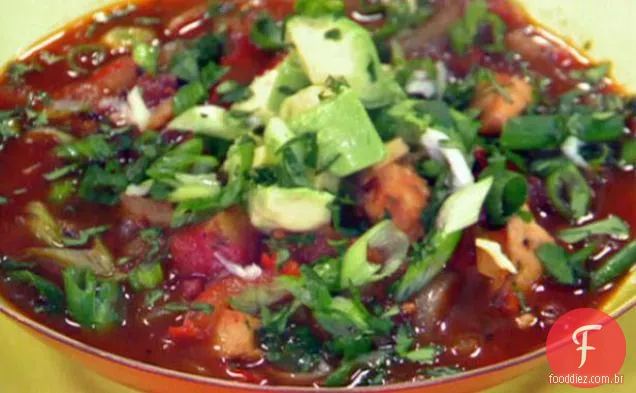 Chicken Fajita Tortilla Soup