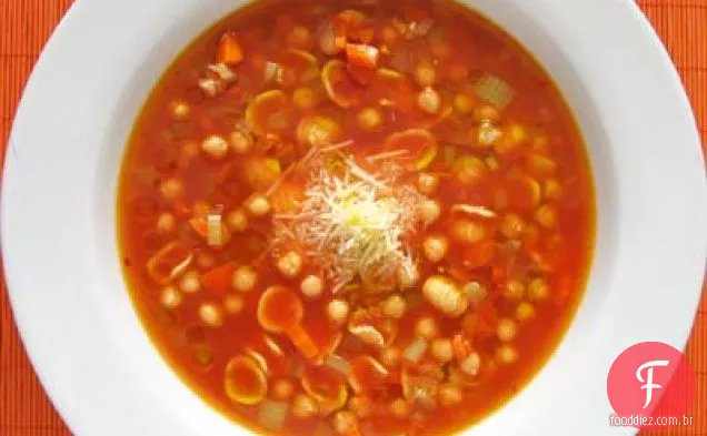 Orecchiette Com Grão De Bico
