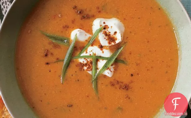 Sopa Picante De Grão De Bico