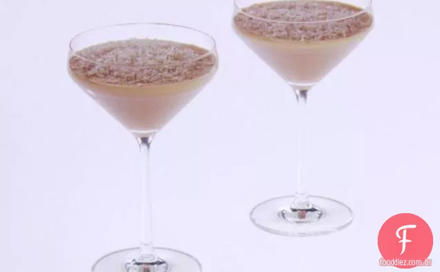 Café Expresso De Chocolate Branco-Vodka Martinis