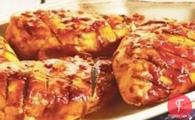 Grelhado frango churrasco