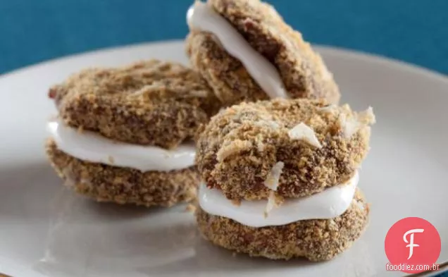 Manteiga de amendoim crocante de Sunny s'more Bites