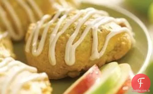 Cookies De Gota De Maçã Temperada