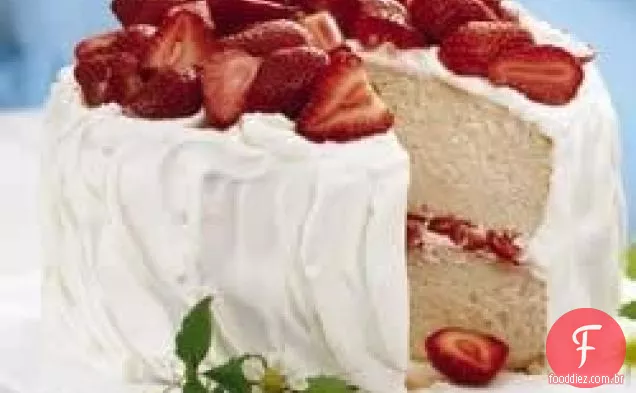 Bolo De Iogurte De Morango