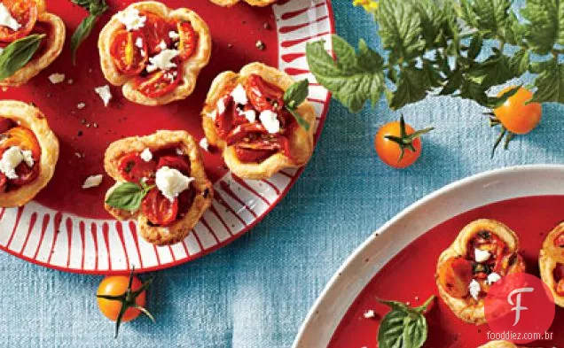 Queijo Palha Tomate Tortinhas