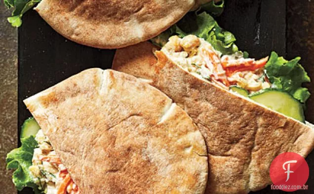 Purê De Pitas De Grão-De-Bico