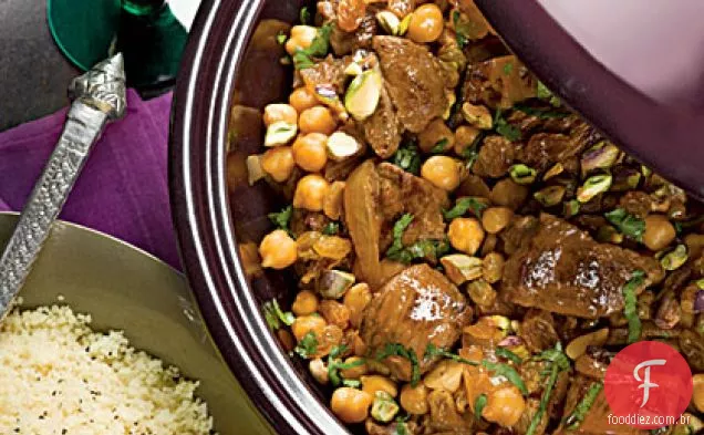 Cordeiro e Grão De Bico Tagine
