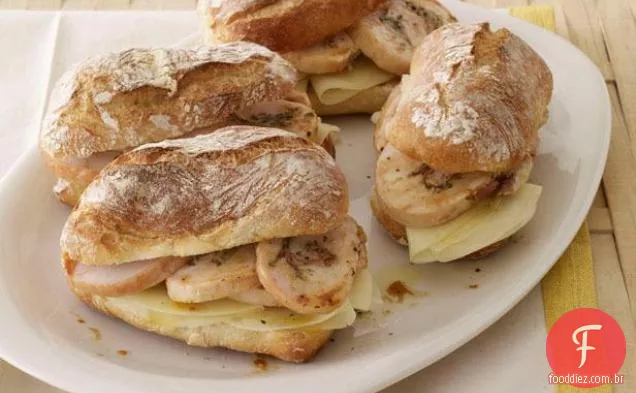 Turquia-Sanduíches Pancetta Roulade