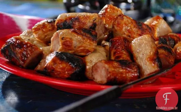 Cerveja-Bratwurst Simmered