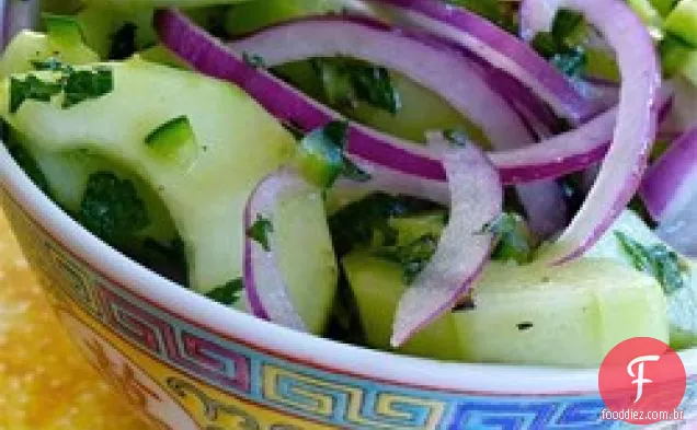 Salada De Pimentão Pepino