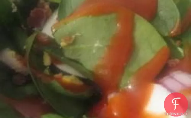 Salada De Espinafre fácil e incrível