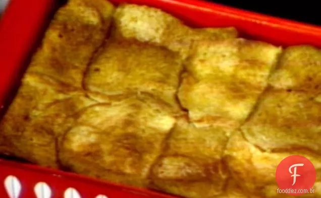 Pudim de pão e manteiga