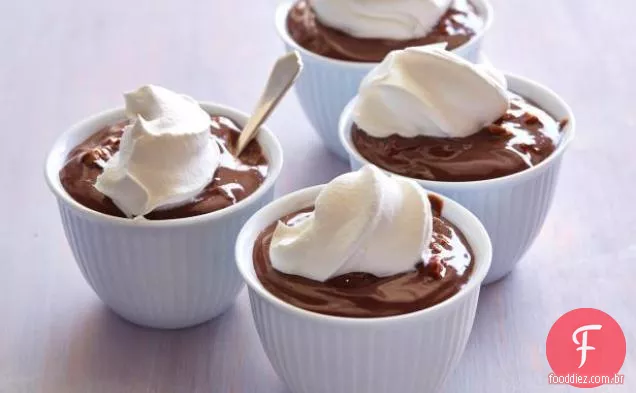 Pudim De Chocolate Triplo