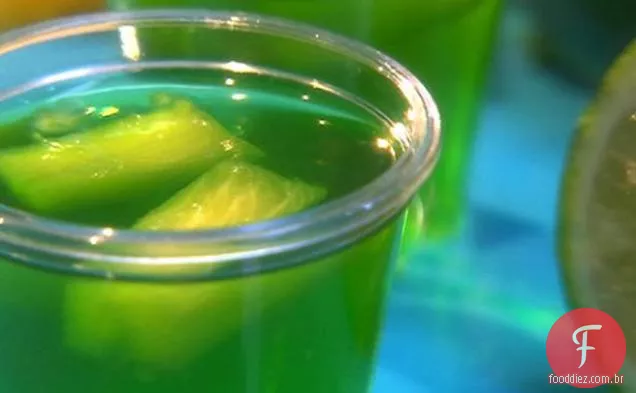 Abacaxi Mojito Gelatina Tiro