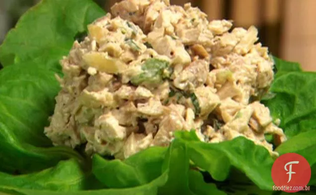 Salada De Frango Com Manjericão E Limão
