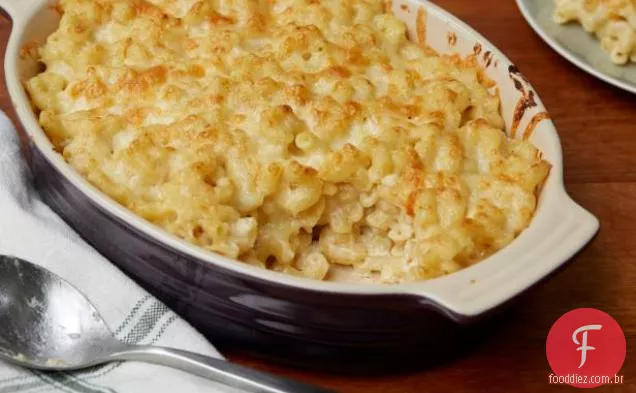 Macarrão com queijo Cheddar