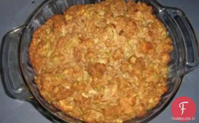 Cozinhe O Recheio De Peru Da Família