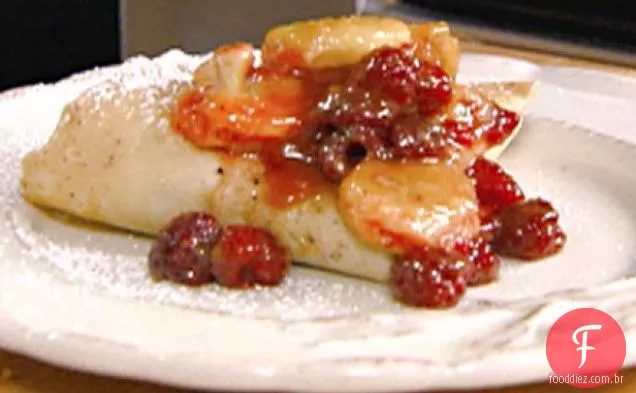 Banana Nutella Crepes