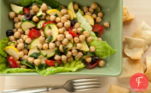 Salada Garbanzo Mediterrânea
