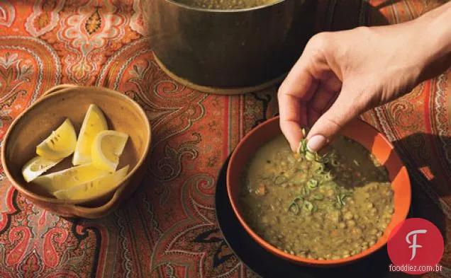 Sopa De Lentilha Com Curry