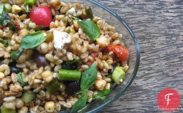 Farro Com Receita De Azeitonas Kalamata