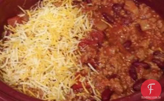 Slow Cooker Peru Cheeseburger Chili