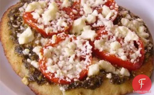 Pesto Pita Pizza