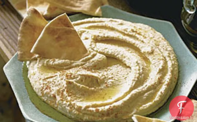 Hummus (grão de bico e purê de tahine)