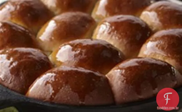 Rolos De Jantar Frigideira