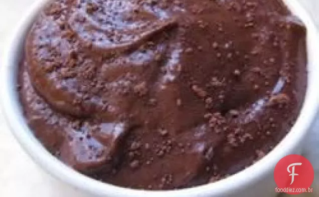 Pudim ABC-Abacate, Banana, Delícia De Chocolate