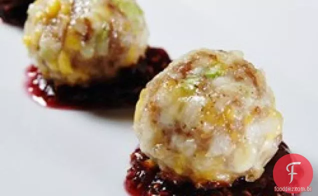 Salsicha Queijo Bolas