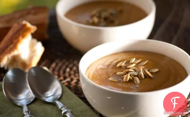 Sopa De Abóbora Assada