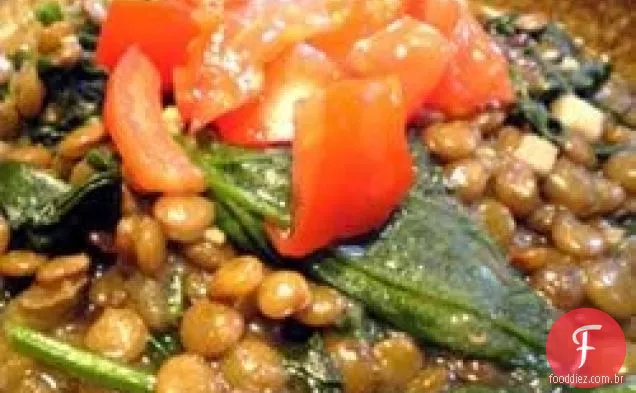 Lentilhas E Espinafre