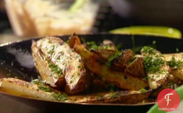 Batatas Fritas De Forno De Estilo Alemão
