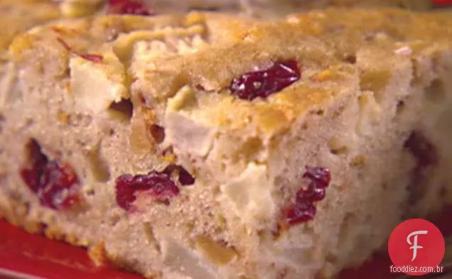 Maçã e noz Torta
