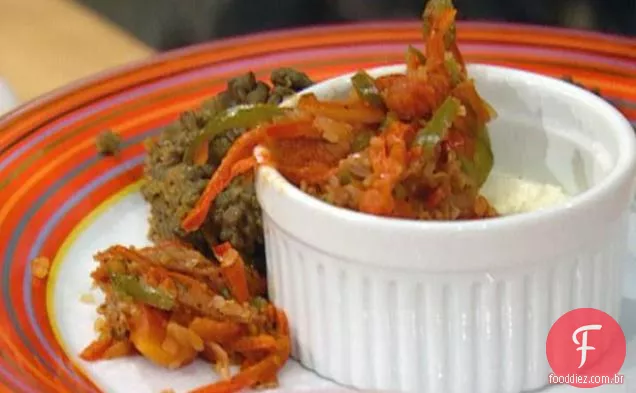 Du Puy lentilhas com cenouras