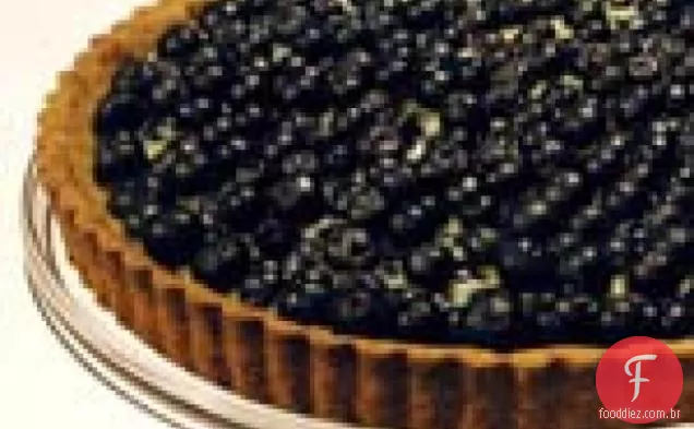 Torta De Creme De Mirtilo