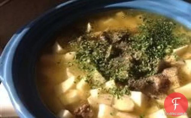 Sopa De Milho Hambúrguer