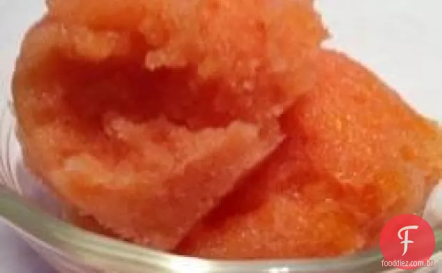 Gelo de pêssego e lavanda