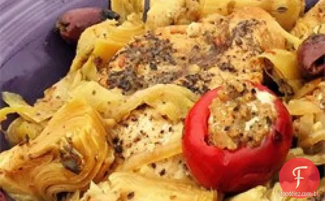 Frango Mediterrâneo Picante