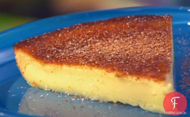 Torta de leitelho impossível de Anita
