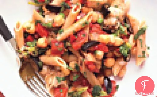Ragu de vegetais e grão de bico