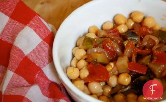 Coma por oito dólares: Ratatouille e grão de bico