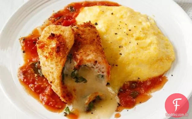 Frango Parmesão Rollatini
