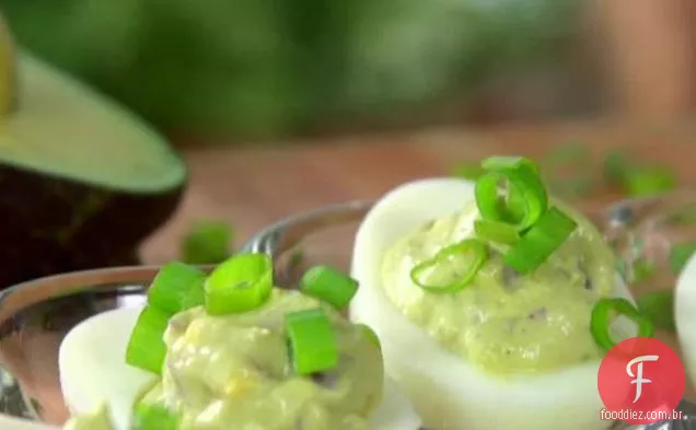 Guacamole Deviled Eggs
