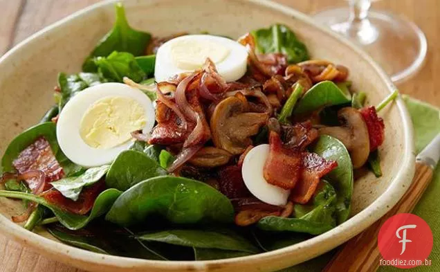 Salada De Espinafre Perfeita
