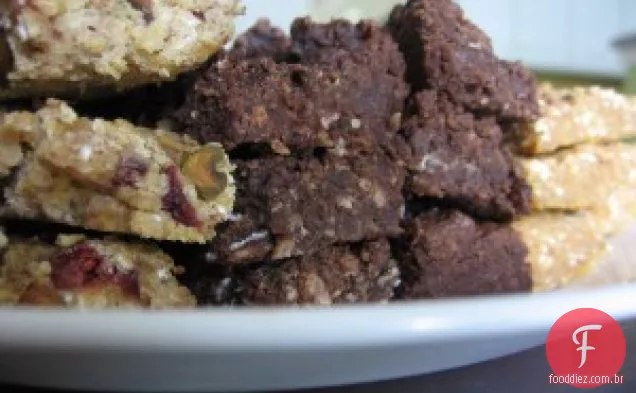 Barras de proteína Cranberry-pistache