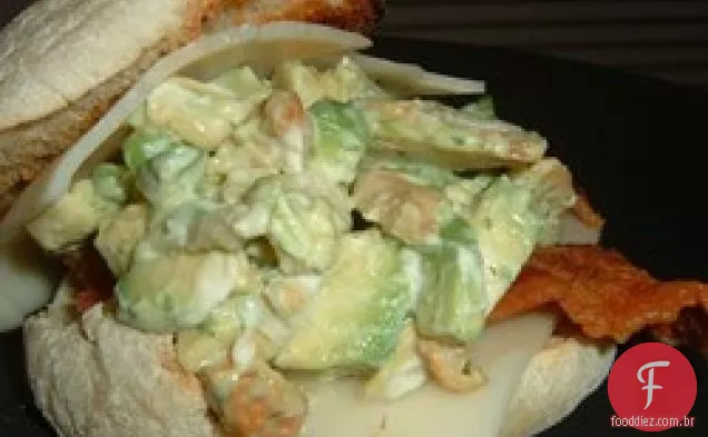 Salada De Frango Com Abacate Caju
